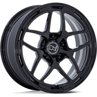 Black Rhino Stallberg Gloss Black Wheels - 18x8 - 5x130 Bolt Pattern — Wheels & Rims