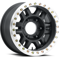 Vision Off Road 398 Manx Beadlock Gloss Black Wheels - 17x8.5