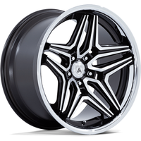 Asanti Black AB046 Duke Gloss Black Machined Wheels 20x10.5