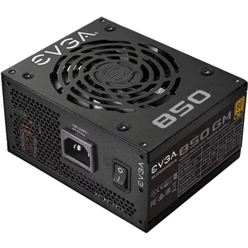 Alimentation SFX Evga SuperNOVA GM 850W 100-240V AC 80-Plus Gold — Blocs d'alimentation