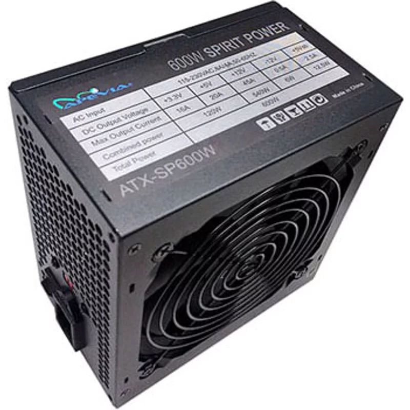 Apevia ATX-SP600W 600-Watt 24-Pin ATX Power Supply — Power Supplies