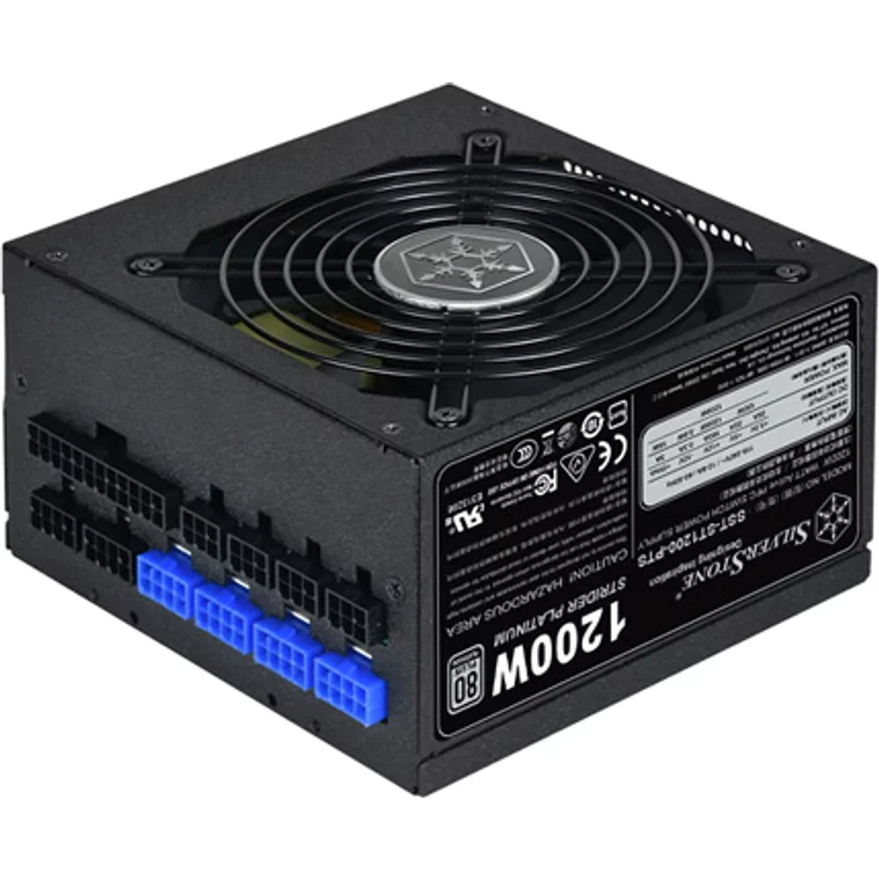Silver Stone ST1200-PTS 1200W Fully Modular ATX Power Supply — Power Supplies