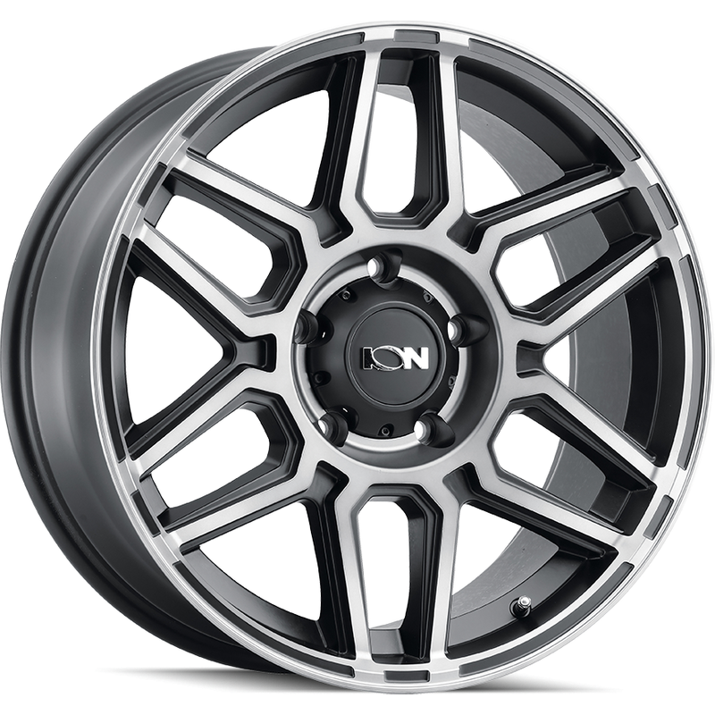 ION Wheel 146 Matte Black with Machined Face - 20x10 - 6x135 — Wheels & Rims