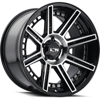 Jantes ION 149 Noir Brillant Usiné - 20x10 - 6x135 -24 Offset