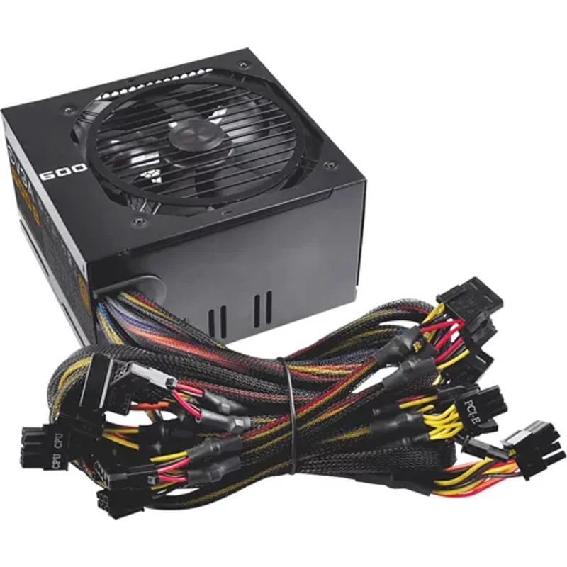 Evga 100-B1-0600-KR 600W 80-Plus Bronze ATX Power Supply — Power Supplies