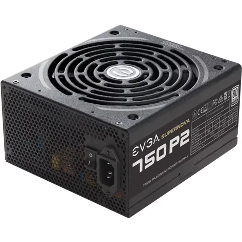 Evga SuperNOVA 750 Watts 80-Plus Platinum Fully Modular Power Supply — Power Supplies