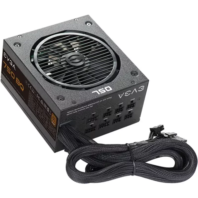 Evga 110-BQ-0750-V1 750-Watt 80-Plus Bronze Semi-Modular Power Supply — Power Supplies