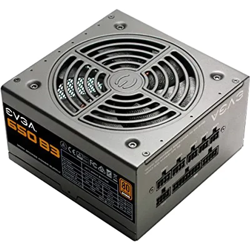 Evga 220-B3-0650-V1 650W 80-Plus Bronze ATX Power Supply — Power Supplies