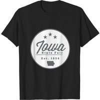 Iowa State Fair Men's T-Shirt - Black — Mens T Shirts