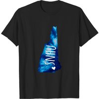 T-shirt pour hommes de l'Université du New Hampshire - Noir — T-shirts pour hommes