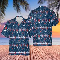 Chemise de Course Équestre - Imprimé Kentucky Derby - Chemise Hawaïenne — Chemises décontractées pour hommes