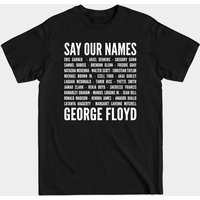 T-shirt pour hommes Say Our Name George Floyd - Black Lives Matter — T-shirts pour hommes