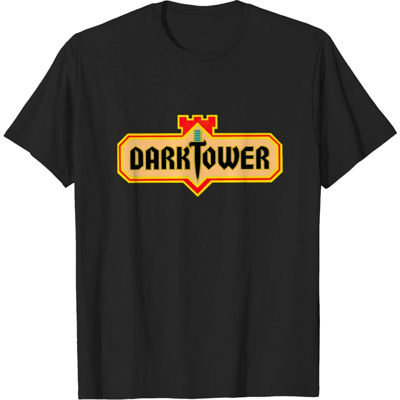 Dark Tower Board Game T-Shirt for Men - Black — Mens T Shirts