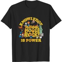 Schoolhouse Rock Knowledge Is Power Logo Men's T-Shirt — Mens T Shirts