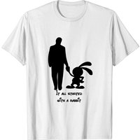 Tout a commencé avec un lapin - Oswald le chanceux T-shirt pour hommes