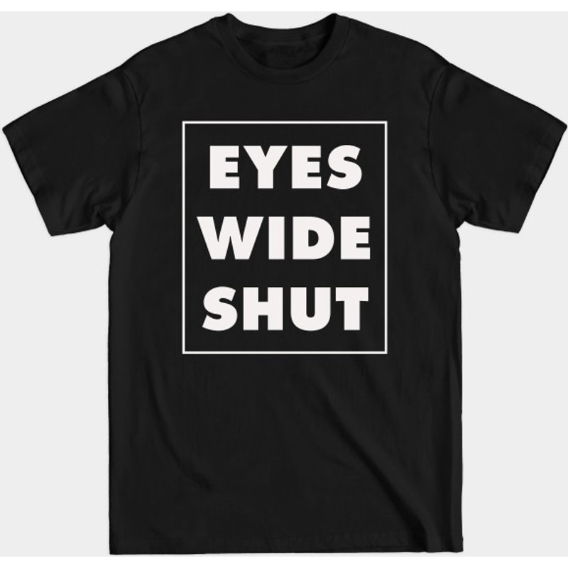 Stanley Kubrick Tribute T-shirt - Eyes Wide Shut — Mens T Shirts