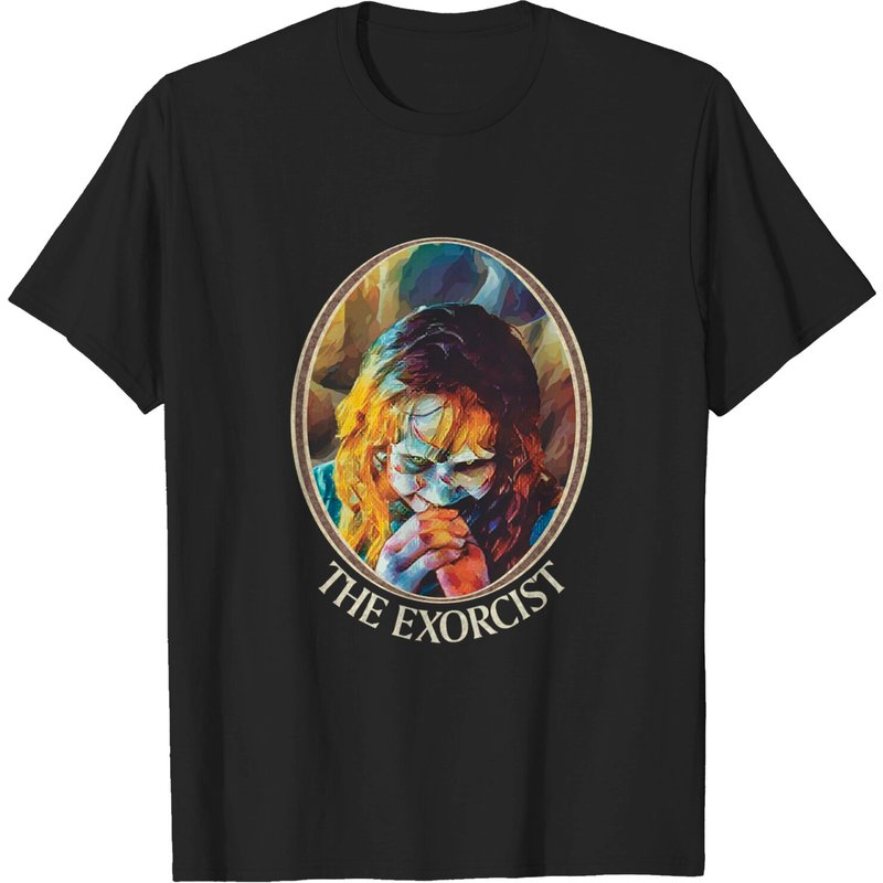 The Exorcist Men's T-Shirt in Black — Mens T Shirts