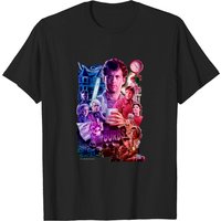 T-shirt noir pour hommes The Burbs