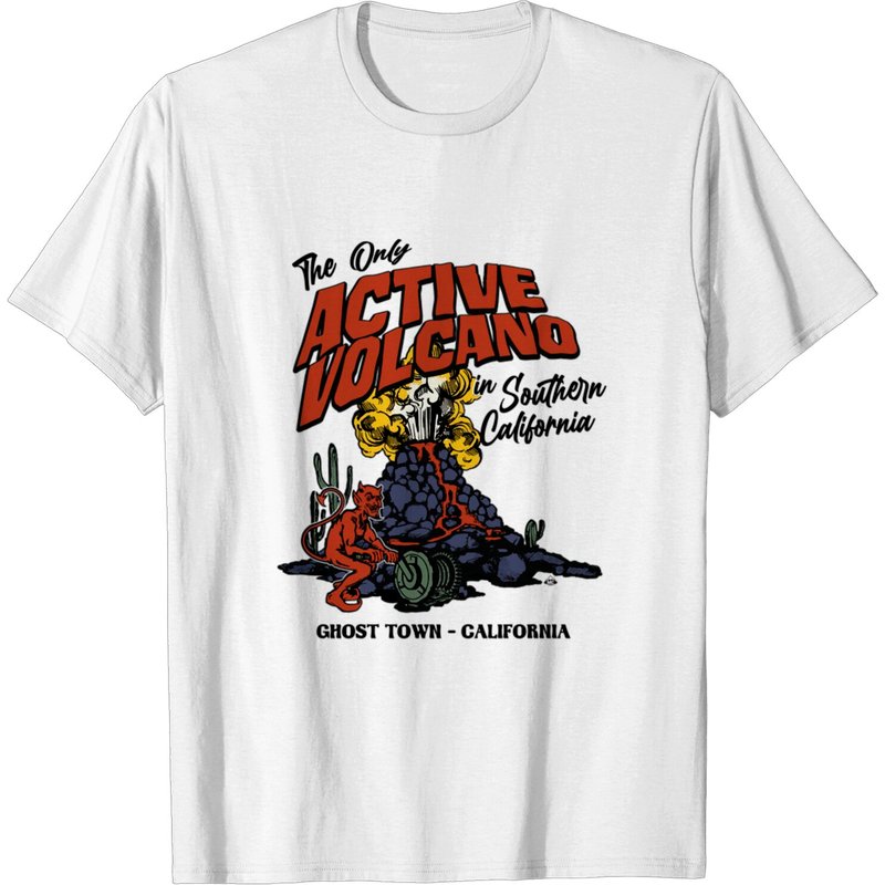 Devil Volcano Knotts Berry Farm Men's T-Shirt — Mens T Shirts