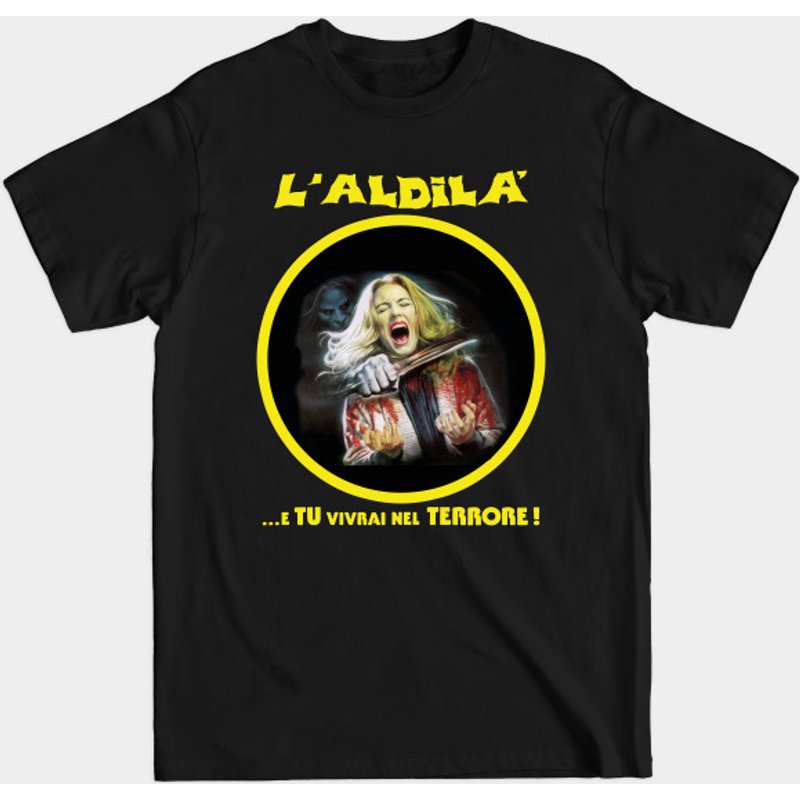 L' Aldila - The Beyond Lucio Fulci Men's T-Shirt — Mens T Shirts
