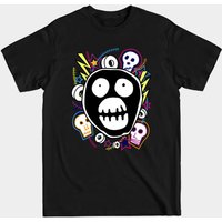 T-shirt pour hommes avec logo The Mighty Boosh en noir — T-shirts pour hommes