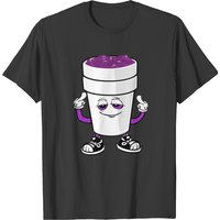T-shirt Purple Drank Sizzurp Lean pour hommes