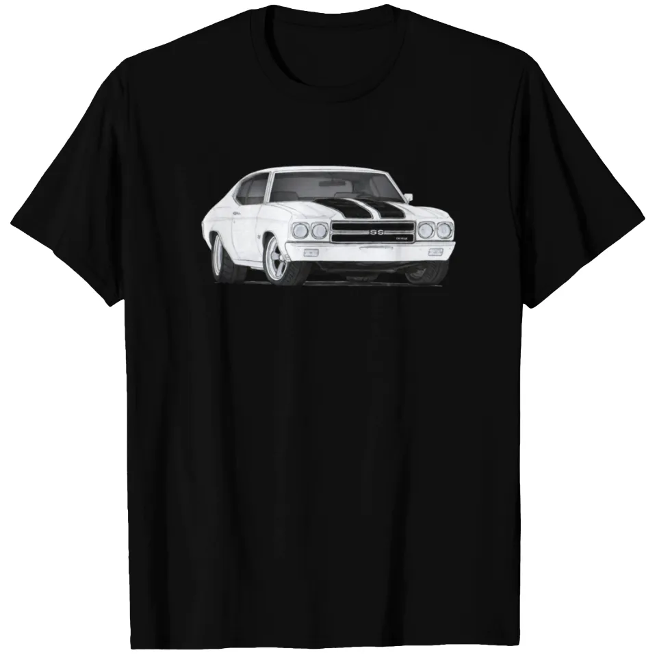 T-shirt 70 Chevelle pour hommes en noir — T-shirts pour hommes