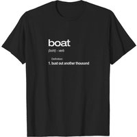 Funny Boating T-Shirt for Men