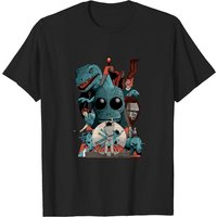 T-shirt The Lost Land en couleur pleine pour hommes