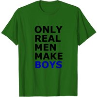Les vrais hommes élèvent des garçons - T-shirt pour papa