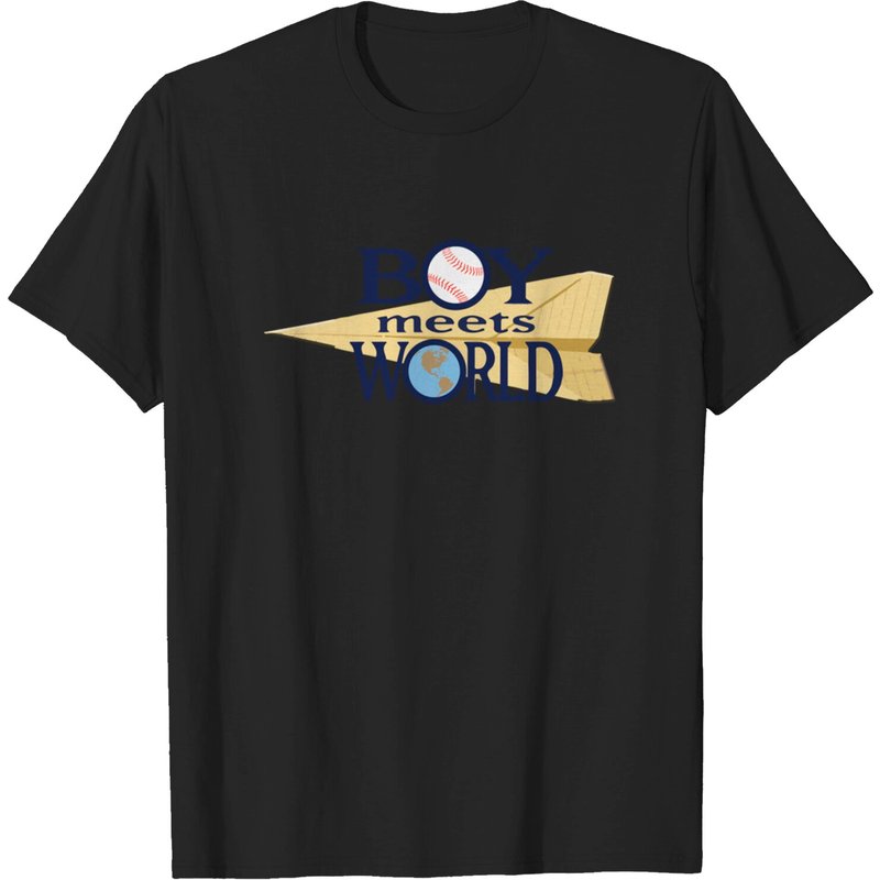 Boy Meets World Men's T-Shirt - Black — Mens T Shirts