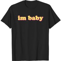 Im Baby Men's Black T-Shirt
