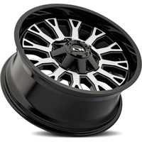 Jantes ION 152 Noires Machinées Brillantes 20x9 6x139.7