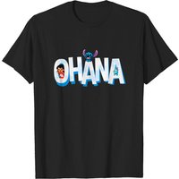 Ohana Men's Black T-Shirt