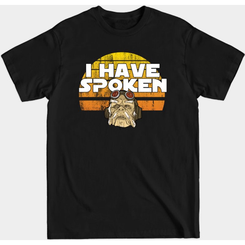 I Have Spoken Color Version T-Shirt for Men