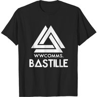 WWCOMMS Bastille Day T-Shirt for Men in Black — Mens T Shirts