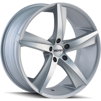 Roues Touren 3272 TR72 Usinées Argent - 20x10 - Motif de Boulons 5x120