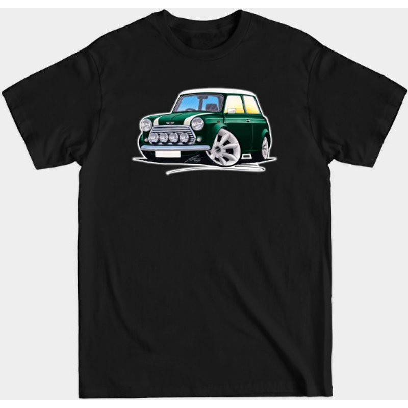 T-shirt Rover Mini Cooper Sport en British Racing Green — T-shirts pour hommes