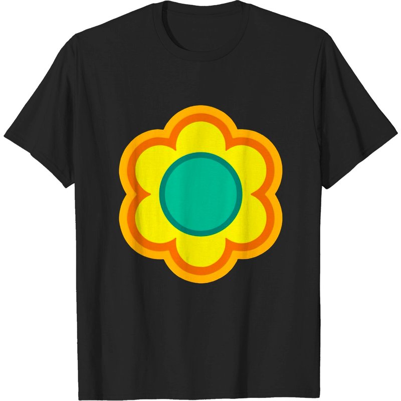 Daisy Men's Black T-Shirt — Mens T Shirts