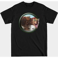 T-shirt pour hommes Ark Survival Evolved Trex en noir — T-shirts pour hommes