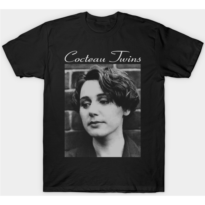 T-shirt pour hommes Cocteau Twins Liz en noir