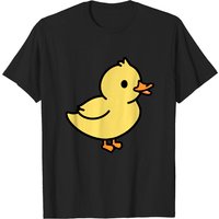 T-shirt Duckling Duck pour hommes en noir — T-shirts pour hommes