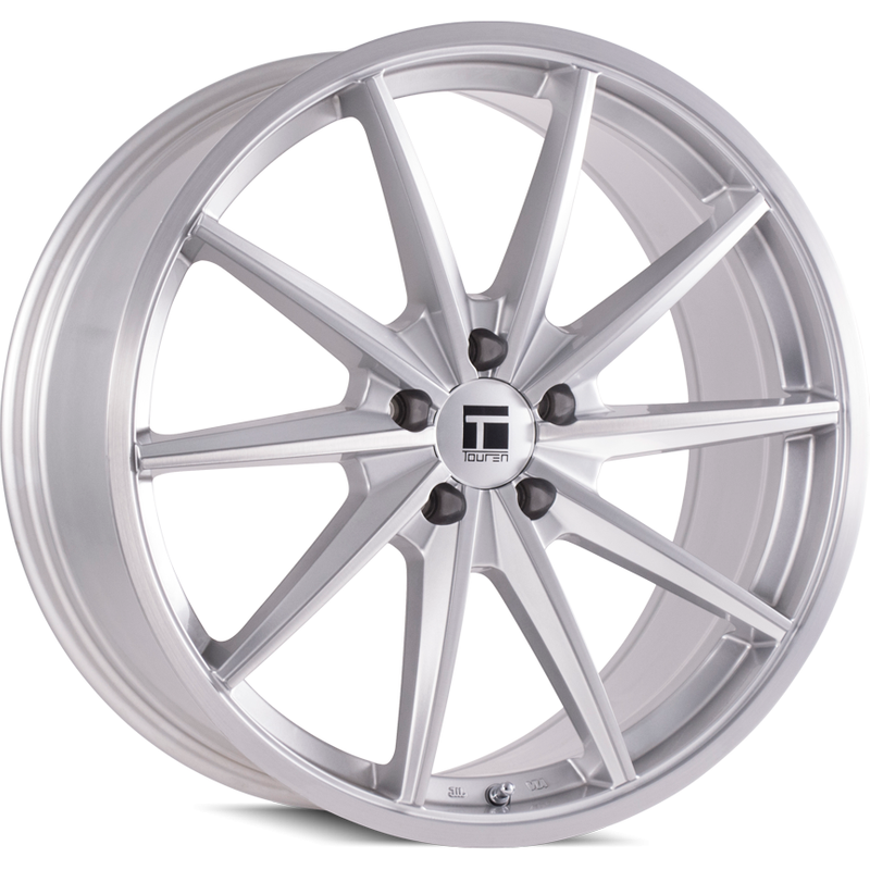 Touren 3502 TF02 Silver Brushed Wheels - 20x10 - 5x120 - 40 Offset — Wheels & Rims
