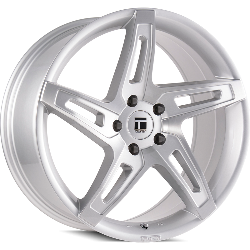 Touren 3504 TF04 Silver Brushed Wheels - 20x10 - 5x120 - 40 Offset — Wheels & Rims