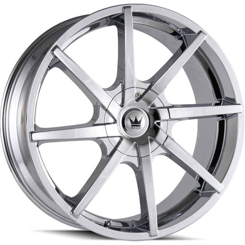 Mazzi 369 Kickstand Chrome Wheels - 22x9.5 - 6x135 Bolt Pattern — Wheels & Rims