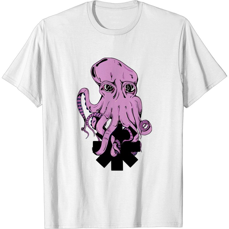 T-shirt pour hommes Red Hot Chili Peppers Octopus — T-shirts pour hommes