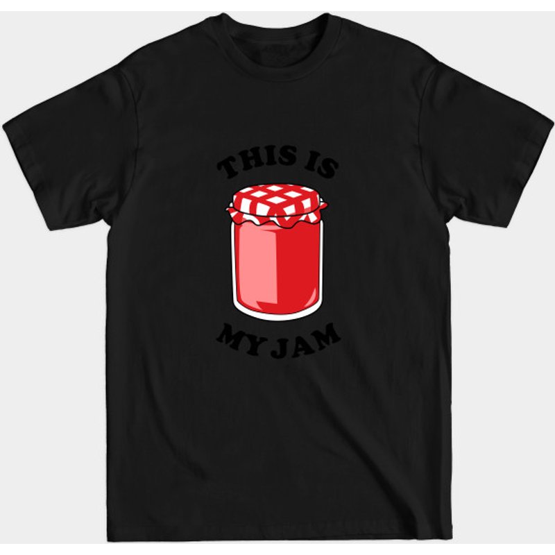 T-shirt pour hommes This Is My Jam en noir — T-shirts pour hommes