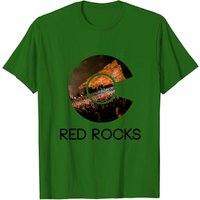 T-shirt Red Rocks Denver Colorado pour hommes
