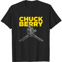 T-shirt pour hommes Chuck Berry Roi du Rock N Roll Icon — T-shirts pour hommes