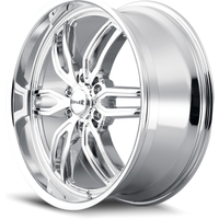 Ridler 609 Chrome Wheels - 22x9.5 - 6x135 Bolt Pattern - 30 Offset — Wheels & Rims